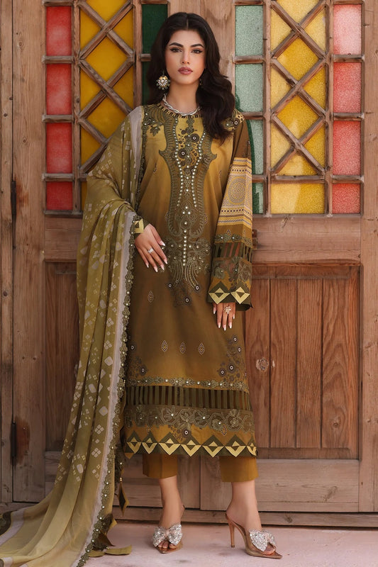 AG4-02  -  Fully Stitched 3PC - Aghaz-e-Nou Sequins Embroidered Lawn Collection by Charizma