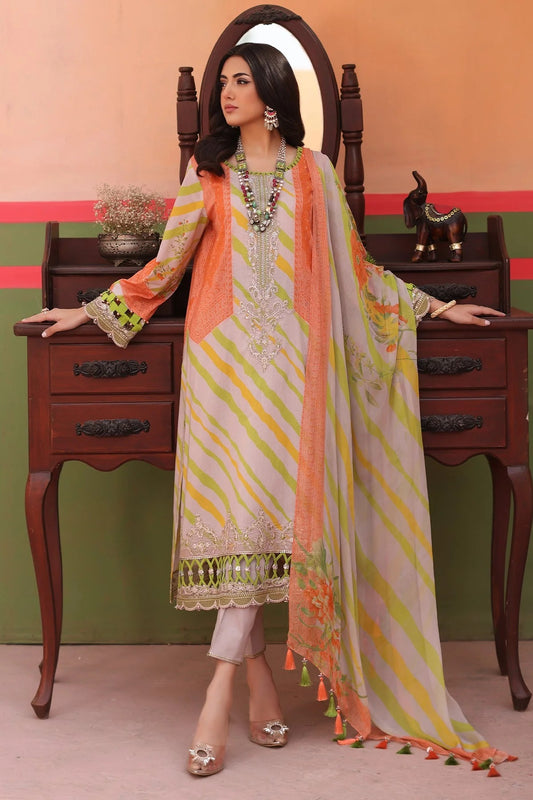 AG4-06  -  Fully Stitched 3PC - Aghaz-e-Nou Sequins Embroidered Lawn Collection by Charizma