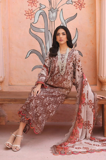 AG4-09  -  Fully Stitched 3PC - Aghaz-e-Nou Sequins Embroidered Lawn Collection by Charizma