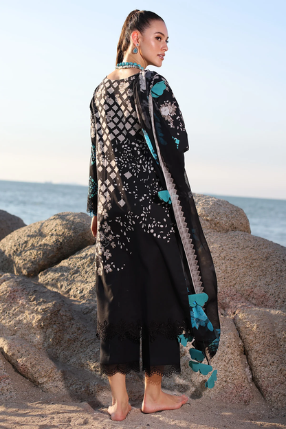 AN4-01 - Fully Stitched 3PC - ANIQ Printed & Embroidered Lawn Collection by Charizma