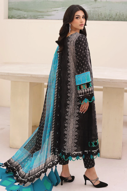 CN4-02 - Fully Stitched 3PC - NARANJI Printed & Embroidered Lawn Collection by Charizma