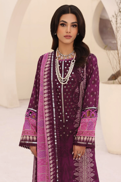 CN4-03 - Fully Stitched 3PC - NARANJI Printed & Embroidered Lawn Collection by Charizma