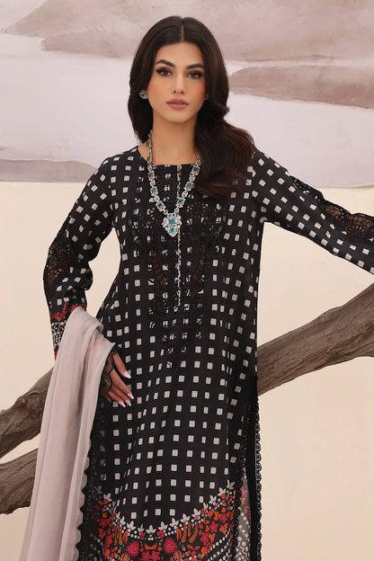 CN4-09 - Fully Stitched 3PC - NARANJI Printed & Embroidered Lawn Collection by Charizma