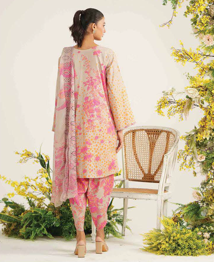 CRB-35 - Fully Stitched 3PC - Rang-e-Bahar Vol-03 Printed & Embroidered Lawn Collection by Charizma