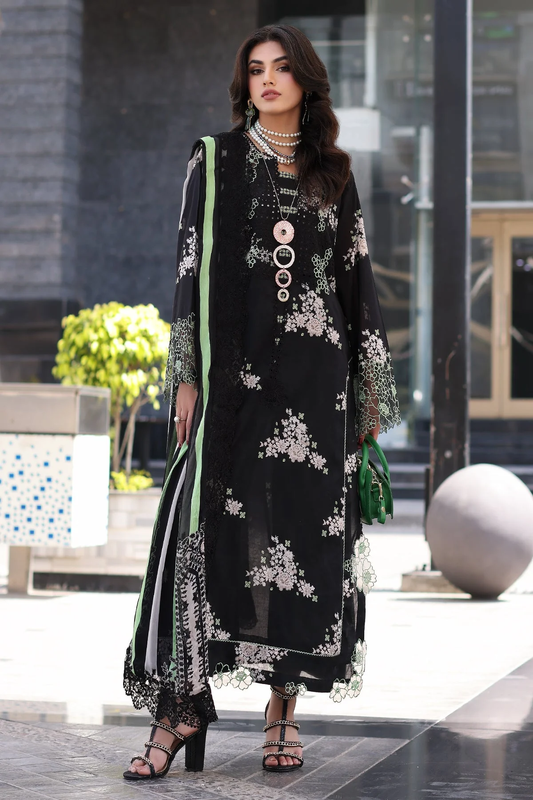 CRB4-10 - Fully Stitched 3PC - Rang-e-Bahar Printed & Embroidered Lawn Collection by Charizma