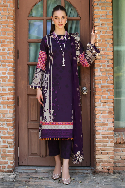 PM4-33 - Fully Stitched 3PC - PRINT MELODY Lawn Collection by Charizma